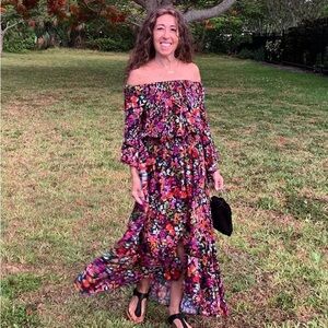 Floral Women's Skirt Set